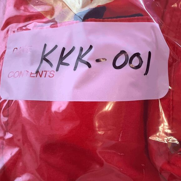 Neff Men's Hotdog Print Drawstring Swim Trunks Red Yellow Size Medium - Picture 9 of 9